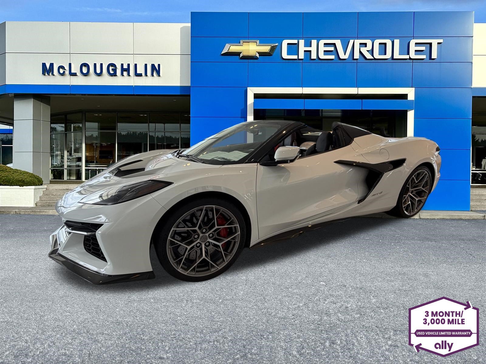 Used 2025 Chevrolet Corvette ZR1 w/ Chrome Exterior Badge Package RWD image 1