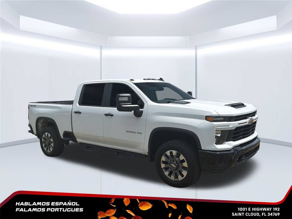 Used 2024 Chevrolet Silverado 2500 Custom w/ Custom Value Package AWD/4WD image 9