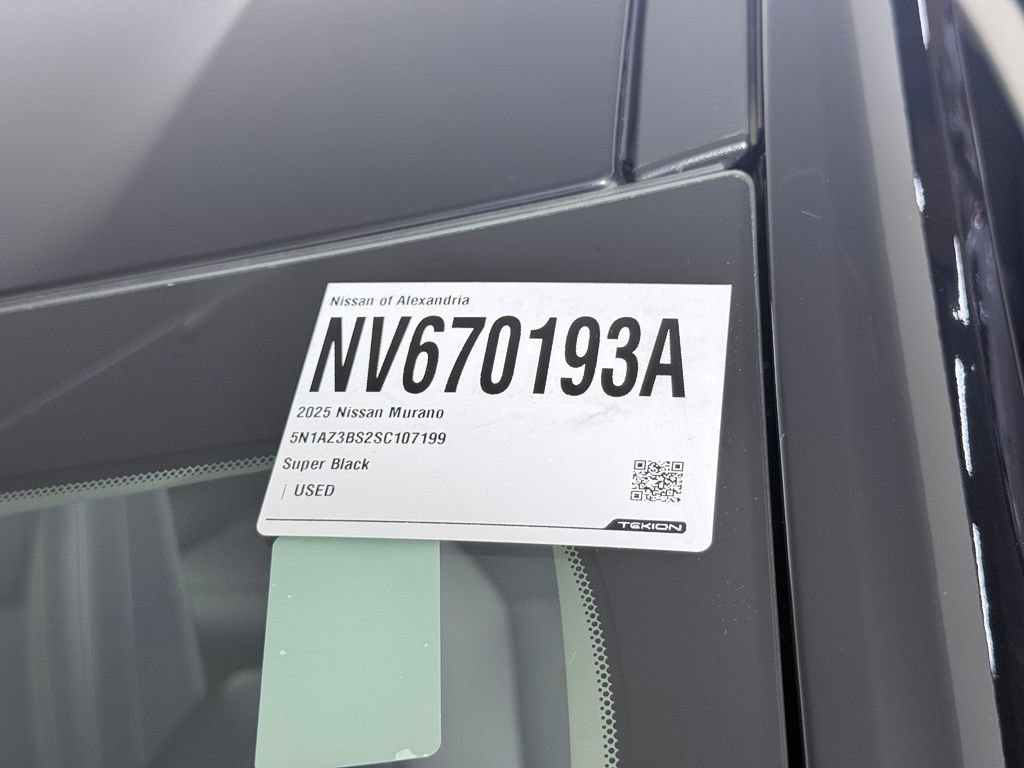 Certified 2025 Nissan Murano SV AWD/4WD image 32