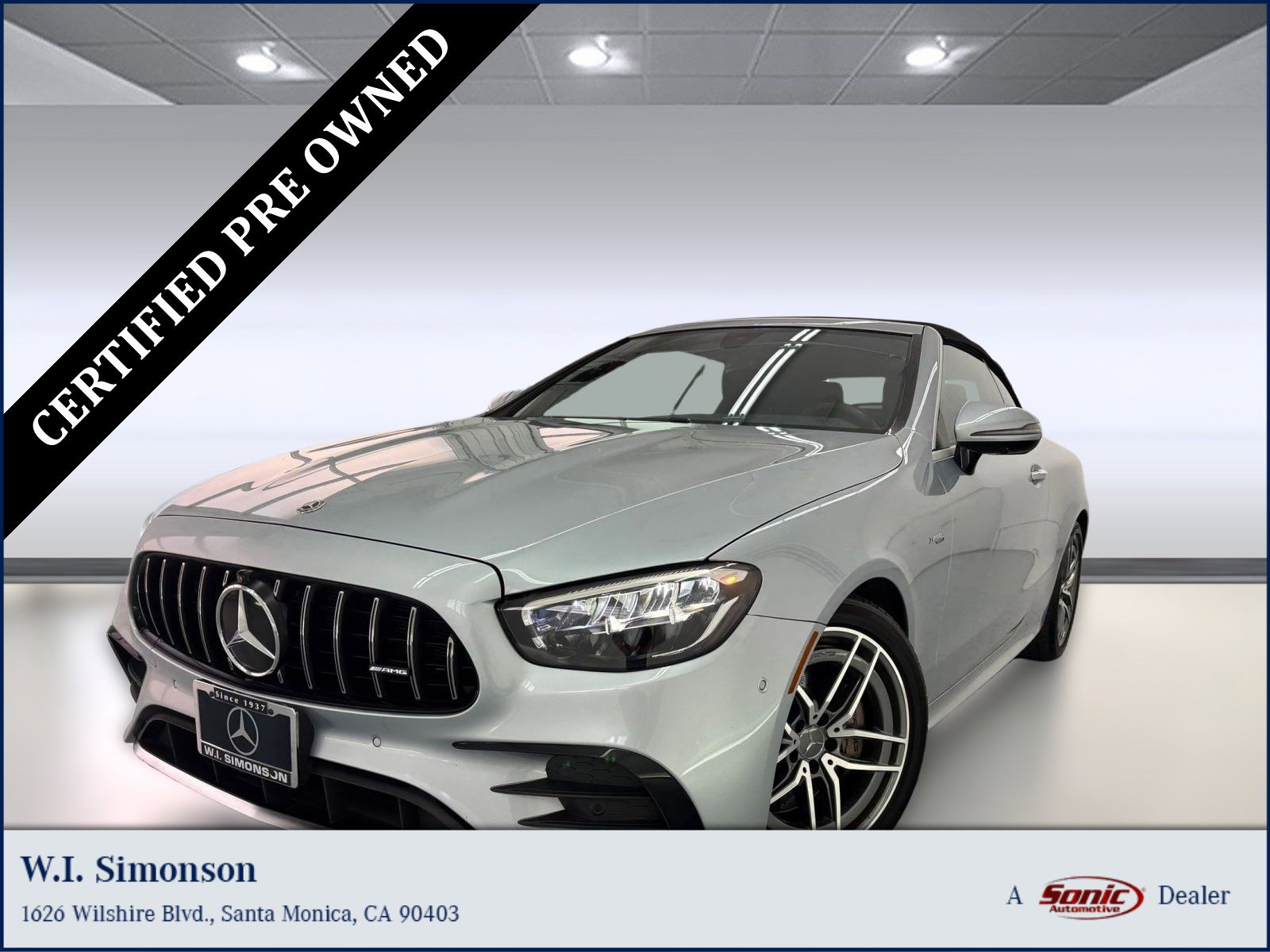 Certified 2021 Mercedes-Benz E 53 AMG 4MATIC Cabriolet