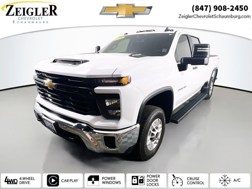 Certified 2025 Chevrolet Silverado 2500 W/T w/ WT/CX Safety Package image 1