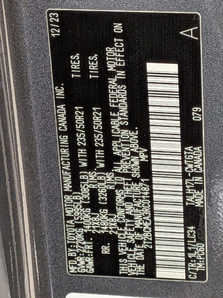 Certified 2024 Lexus RX 500h F Sport w/ Cold Area Package image 36