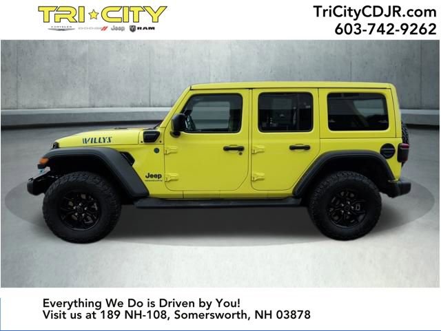 Used 2024 Jeep Wrangler Willys 4xe image 2