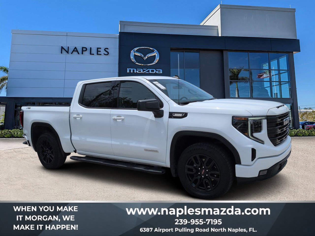 Used 2024 GMC Sierra 1500 Elevation w/ LPO, Elevation Black Package AWD/4WD image 1