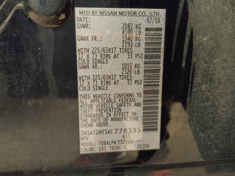 Used 2019 Nissan Rogue S FWD image 33