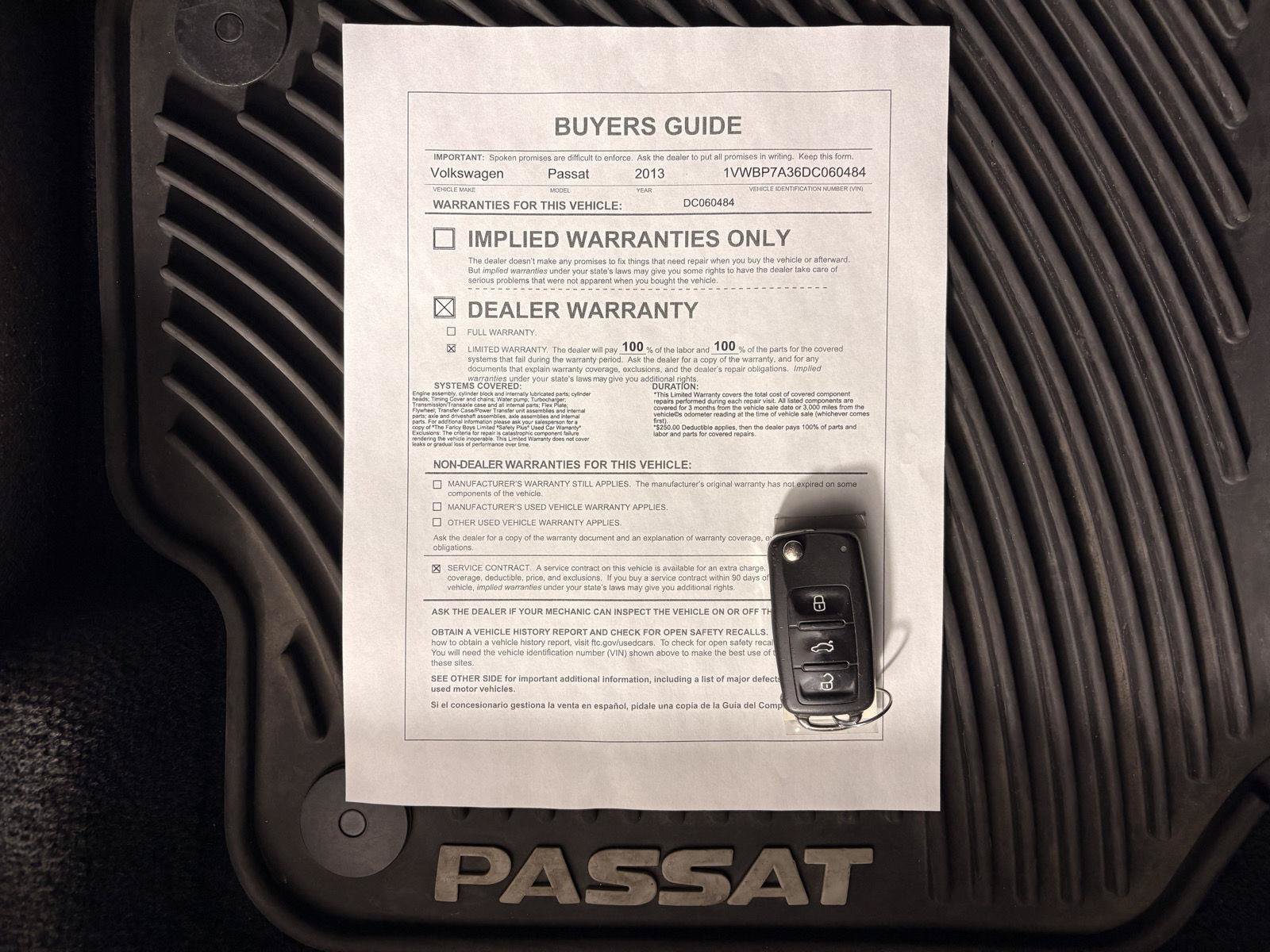 Used 2013 Volkswagen Passat 2.5 SE FWD image 43