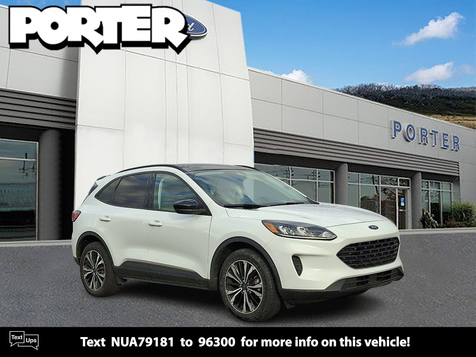 Certified 2022 Ford Escape SE w/ SE Sport Appearance Package image 1