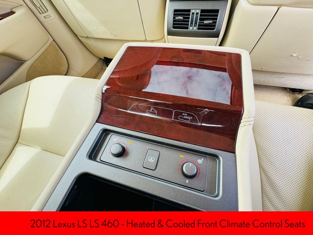 Used 2012 Lexus LS 460 w/ Comfort Pkg RWD image 15