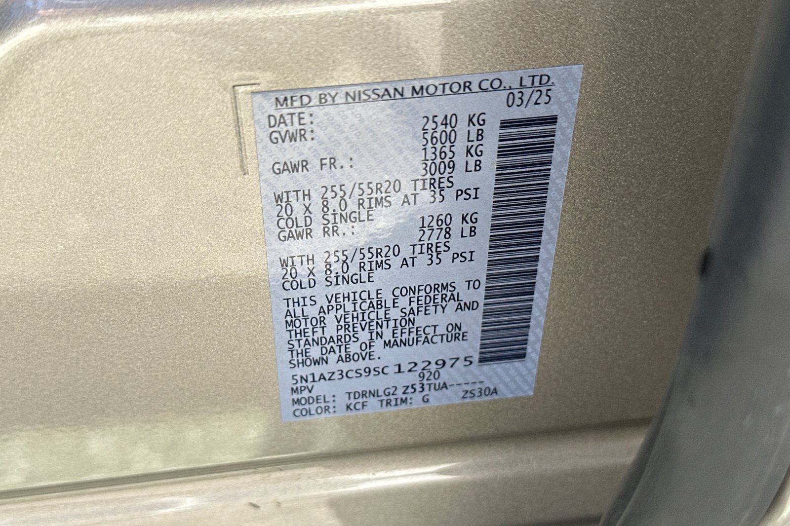 Used 2025 Nissan Murano SL AWD/4WD image 29