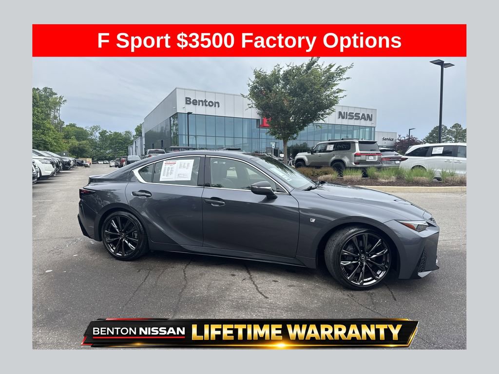 Used 2023 Lexus IS 350 F Sport w/ Memory Package