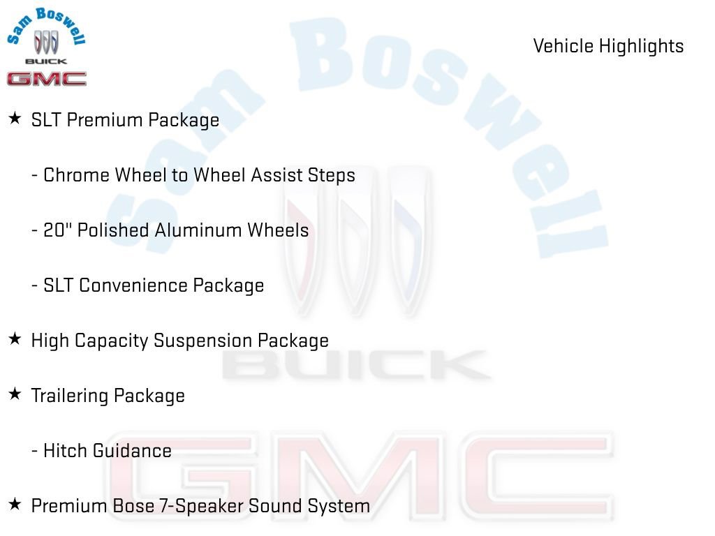 New 2026 GMC Sierra 1500 SLT w/ SLT Premium Package image 8