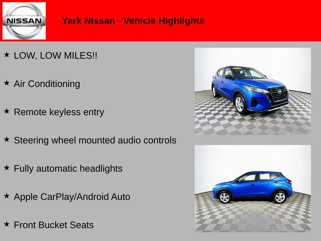 Certified 2024 Nissan Kicks S image 2