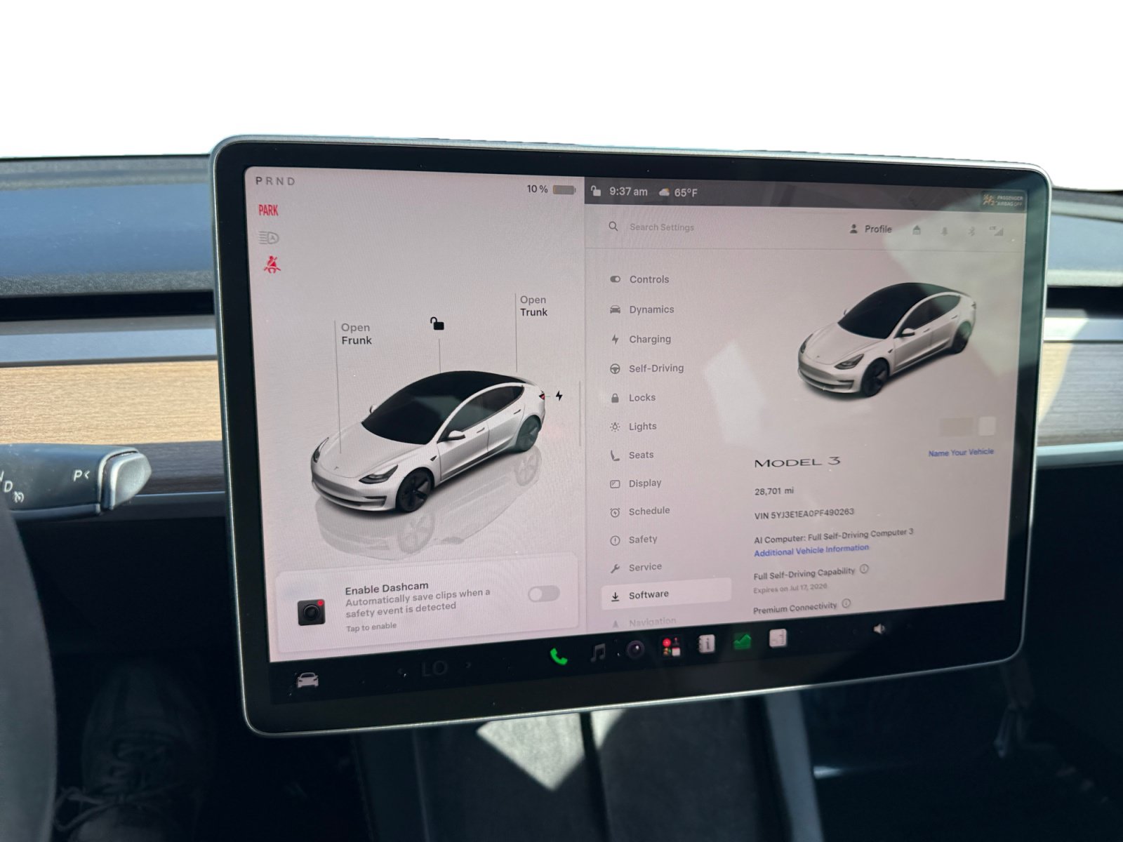 Used 2023 Tesla Model 3 Standard Range RWD image 11