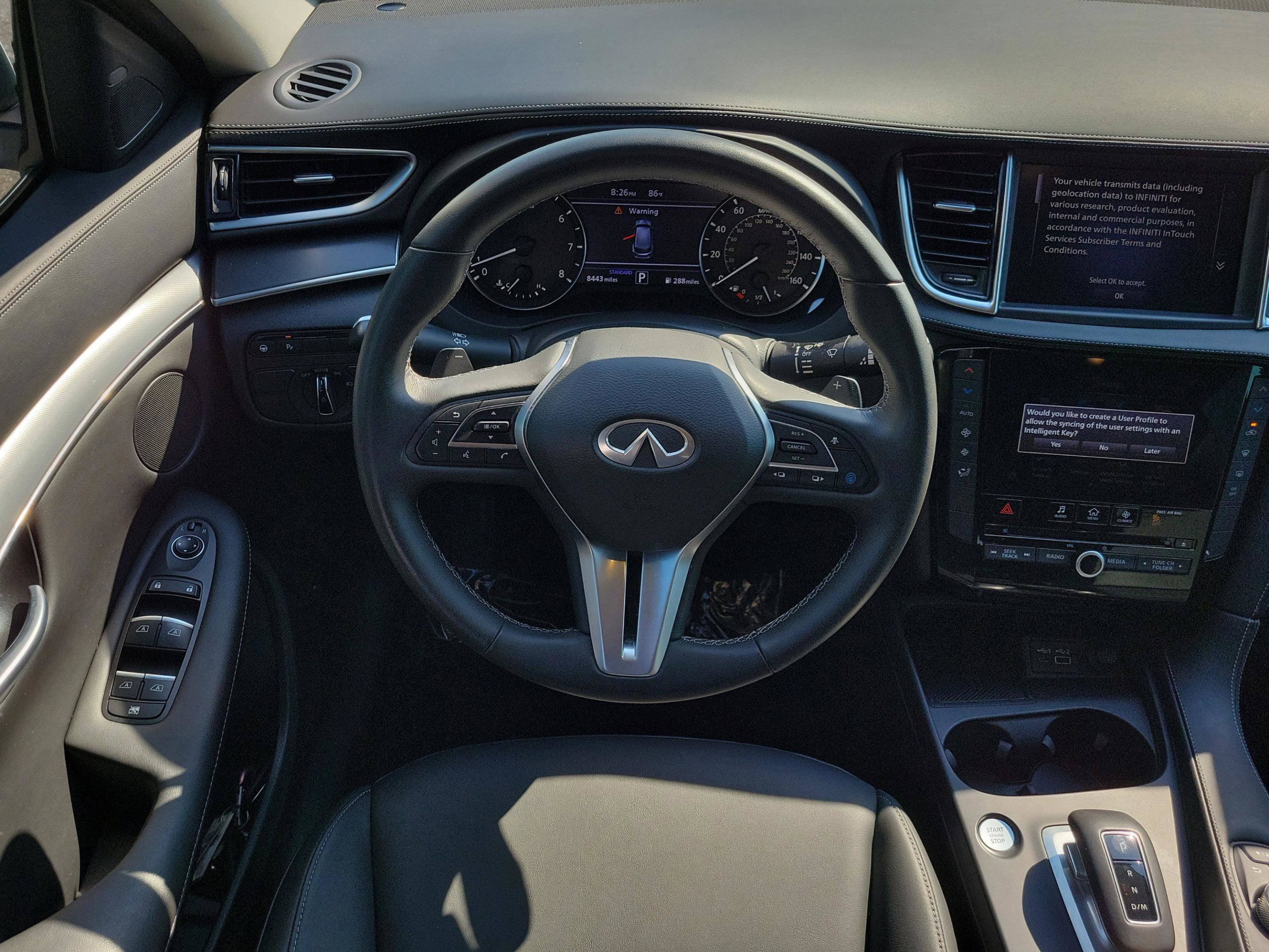 Certified 2025 INFINITI QX50 Pure image 9