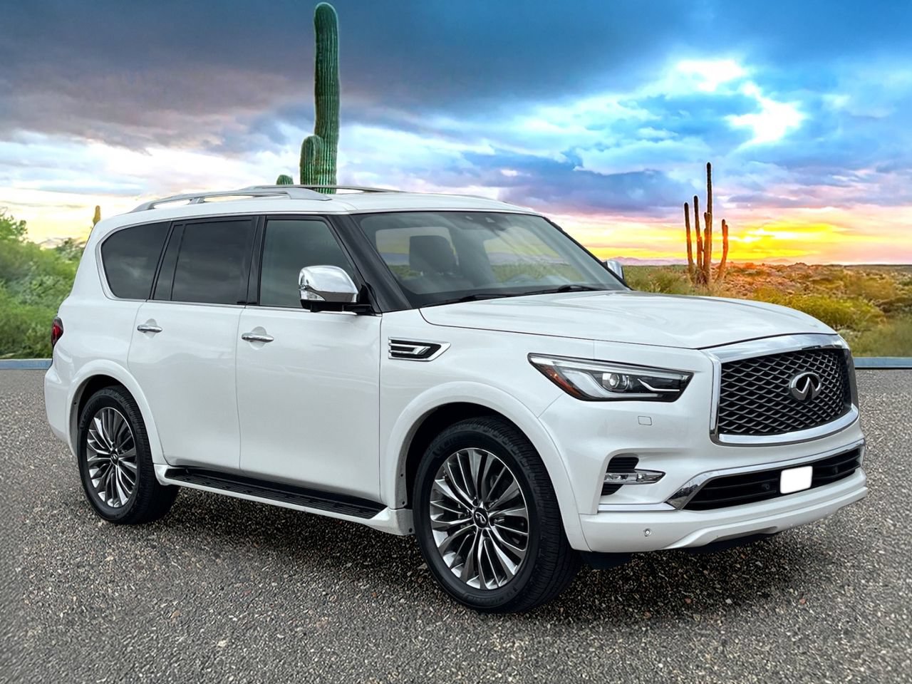 Certified 2021 INFINITI QX80 Sensory w/ All-Season Package AWD/4WD image 7