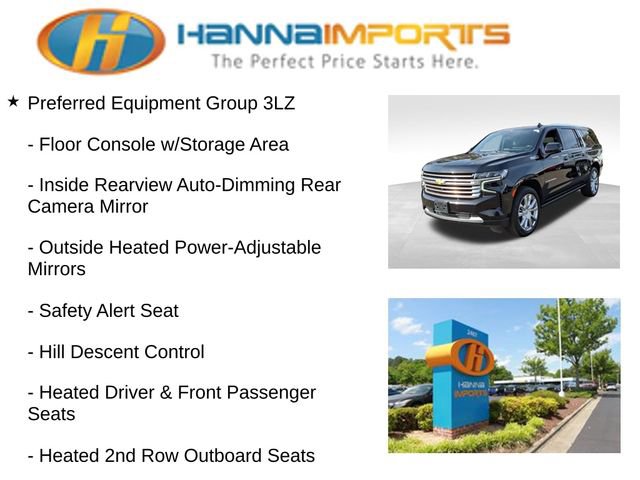 Used 2021 Chevrolet Suburban High Country w/ Premium Package image 22