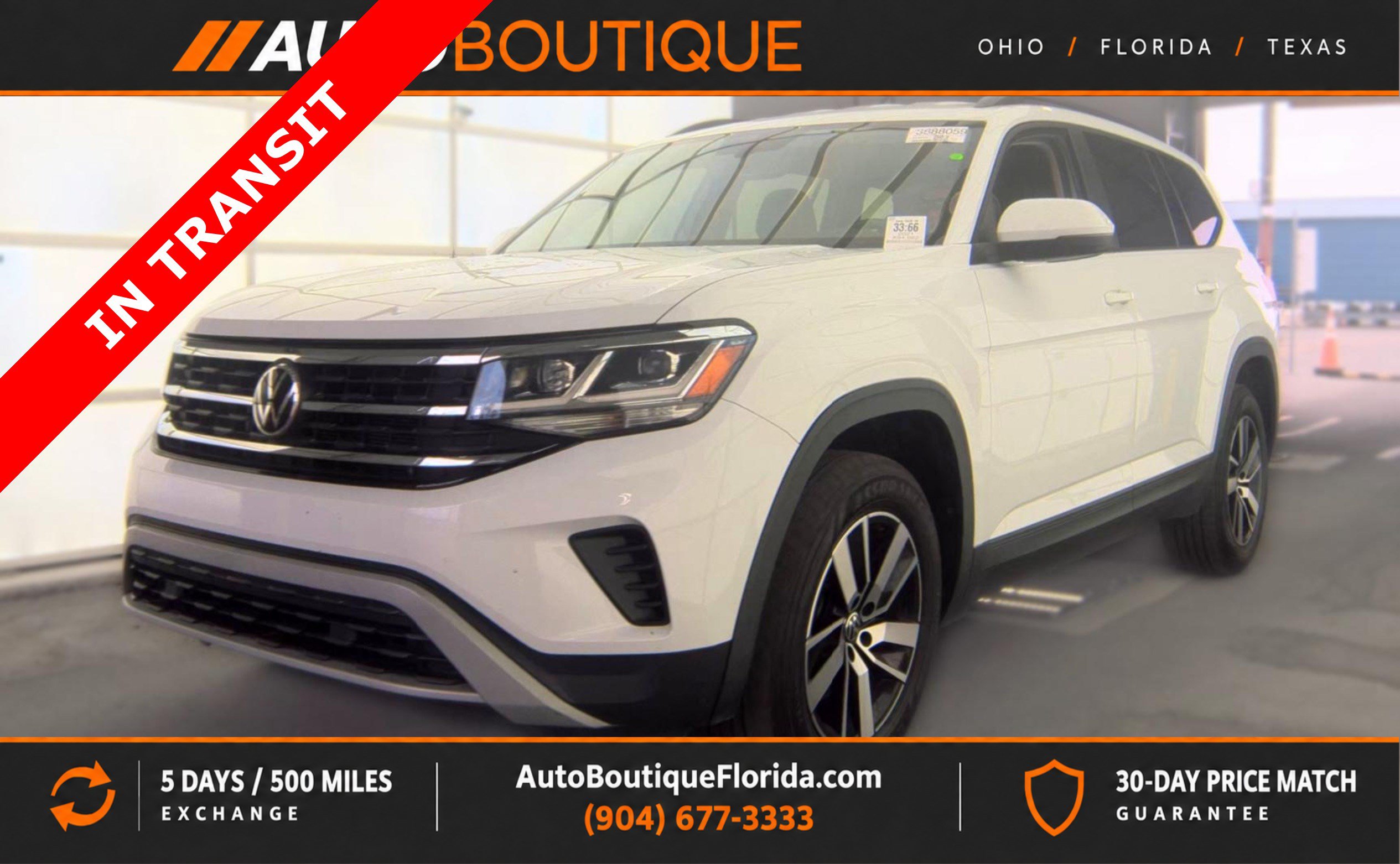 Used 2021 Volkswagen Atlas SE