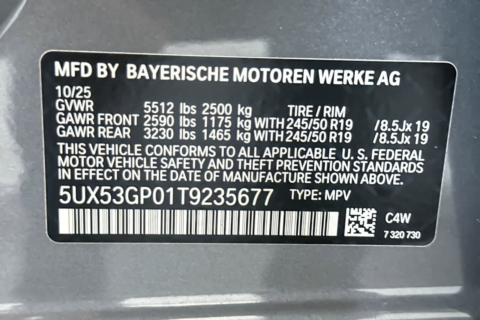 Used 2026 BMW X3 xDrive30i w/ Convenience Package AWD/4WD image 27