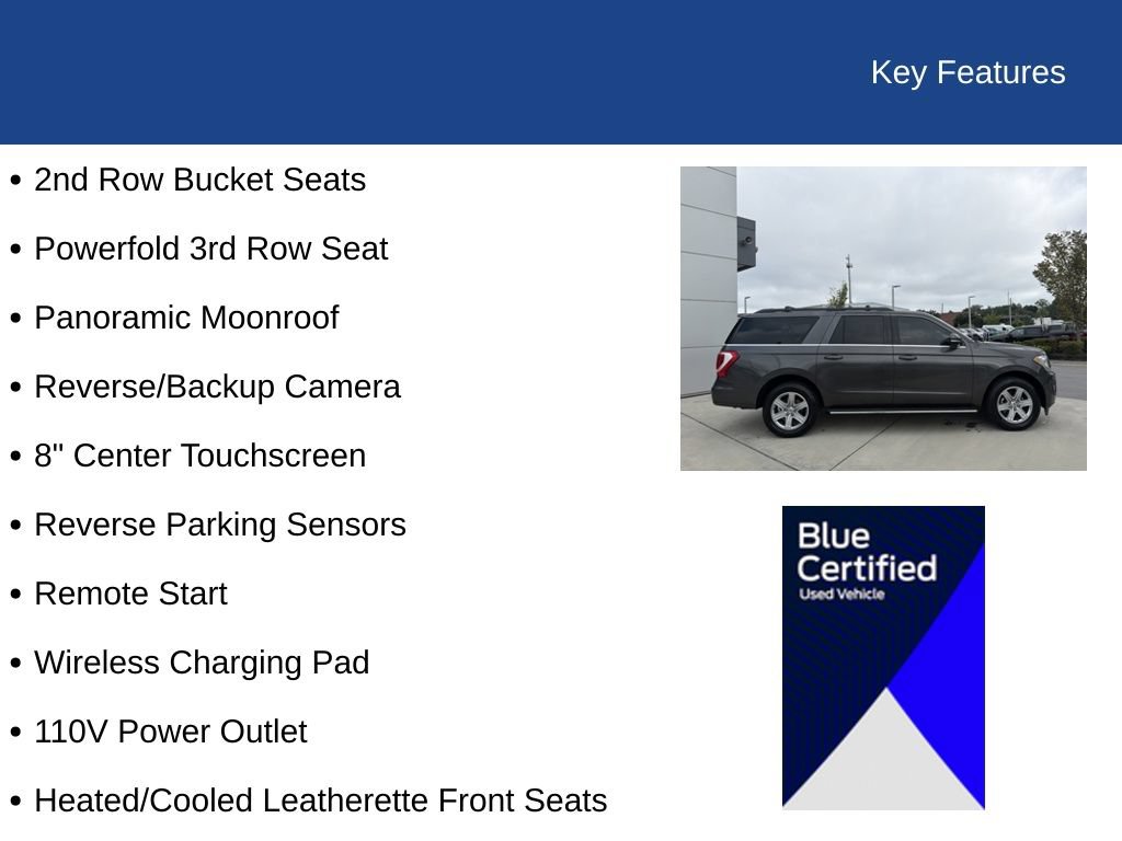 Certified 2021 Ford Expedition Max XLT RWD image 35