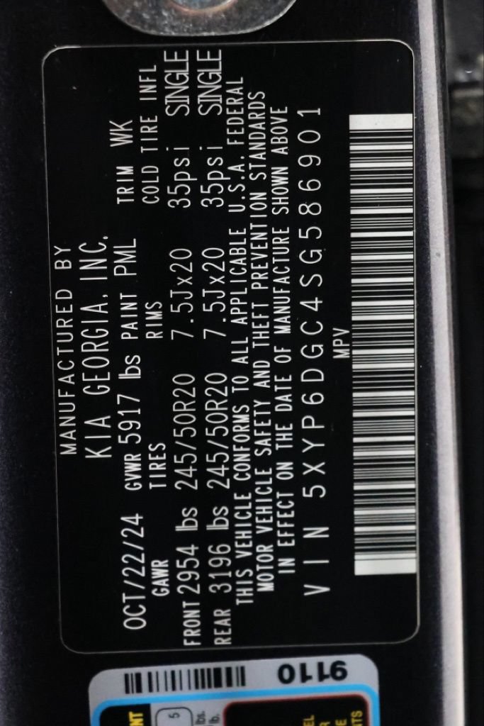 Used 2025 Kia Telluride S AWD/4WD image 41