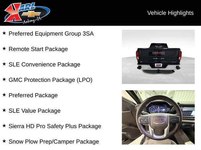 Certified 2024 GMC Sierra 2500 SLE w/ SLE Value Package; image 2