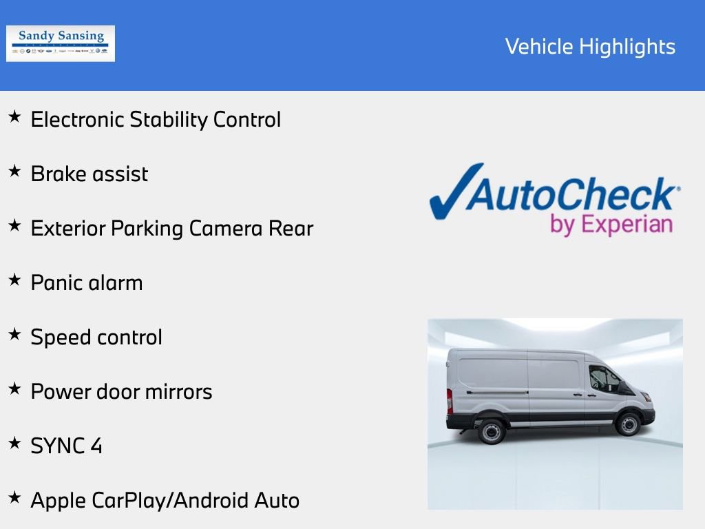 New 2026 Ford Transit 250 148 Medium Roof w/ Load Area Protection Package RWD image 8