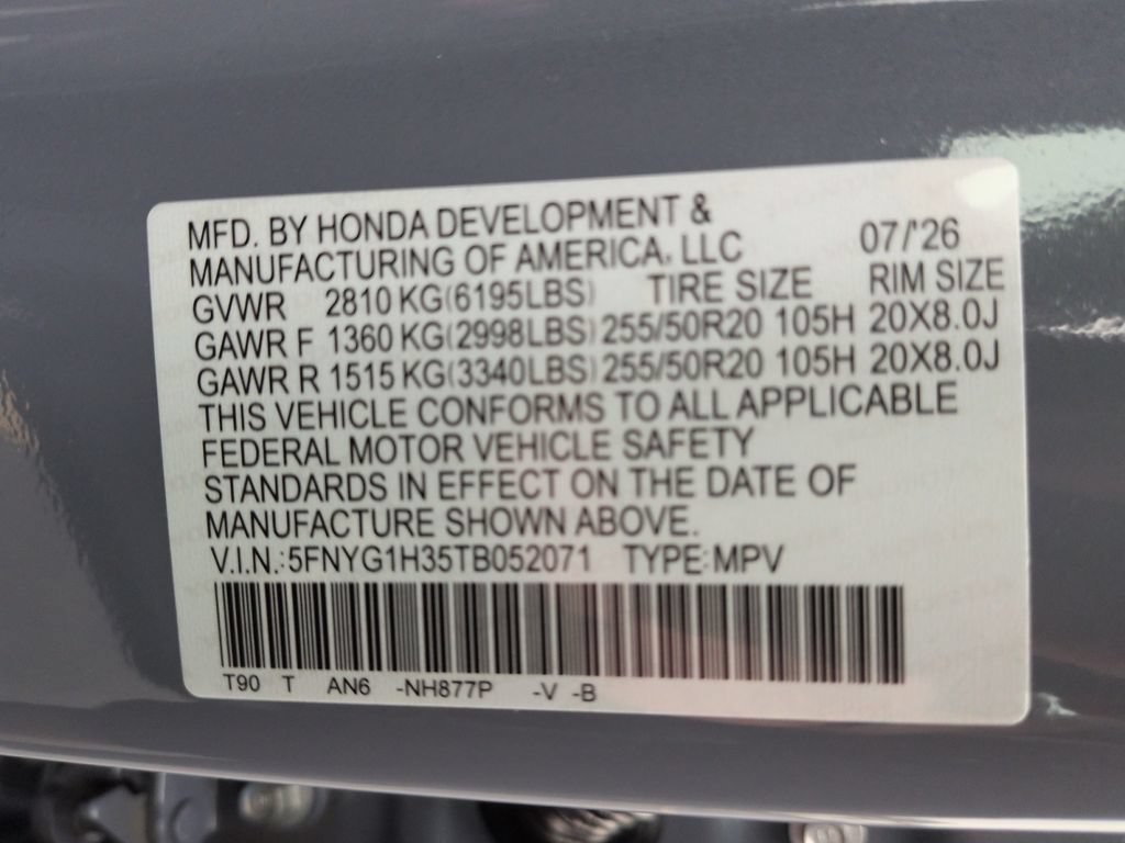New 2026 Honda Pilot Sport image 33