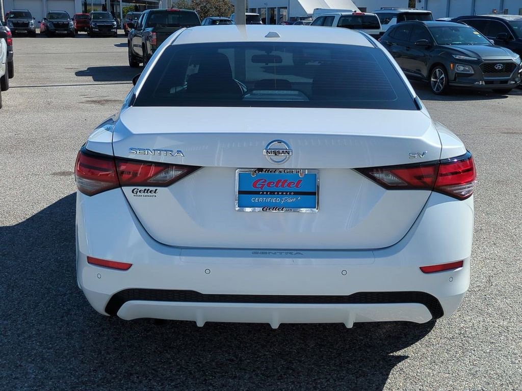 Certified 2022 Nissan Sentra SV w/ Trunk Package image 6