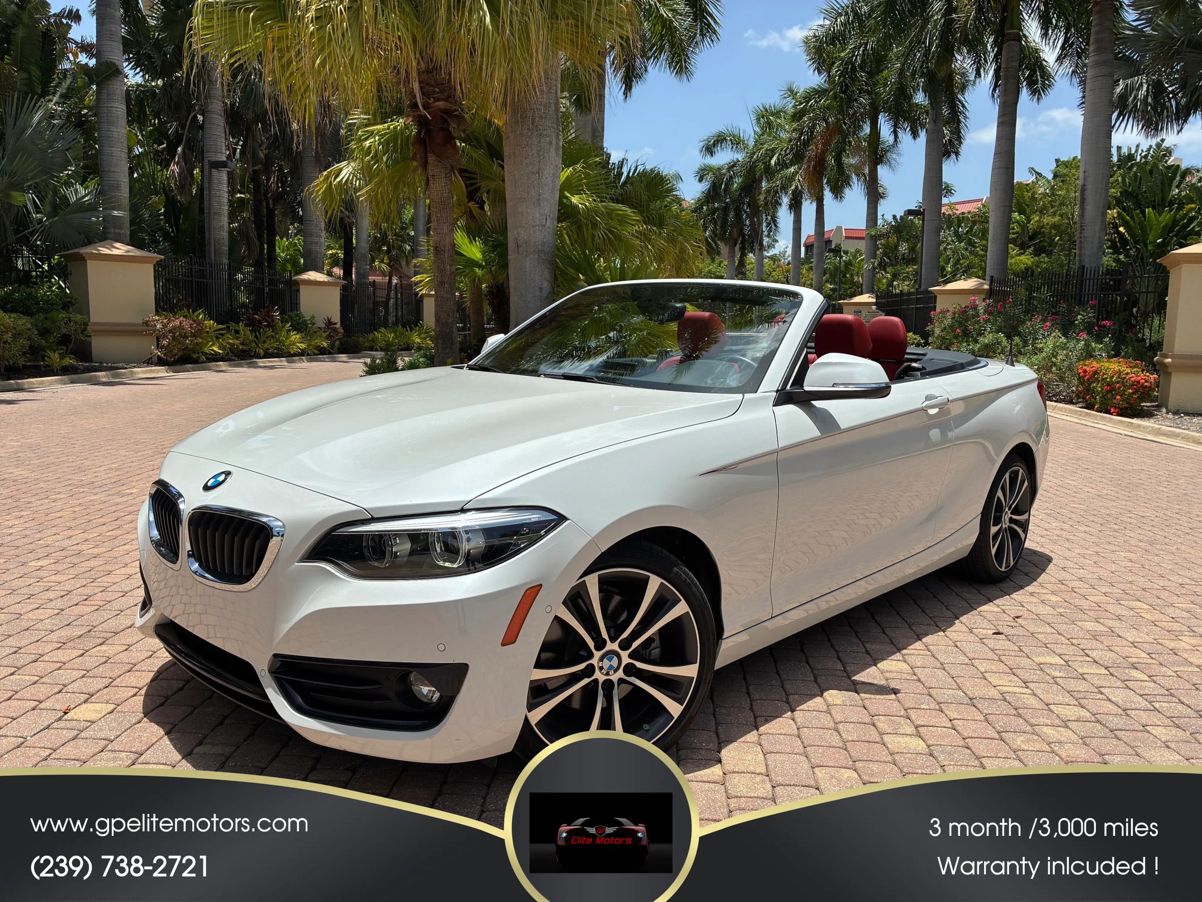 Used 2018 BMW 230i xDrive Convertible w/ Premium Package AWD/4WD image 1