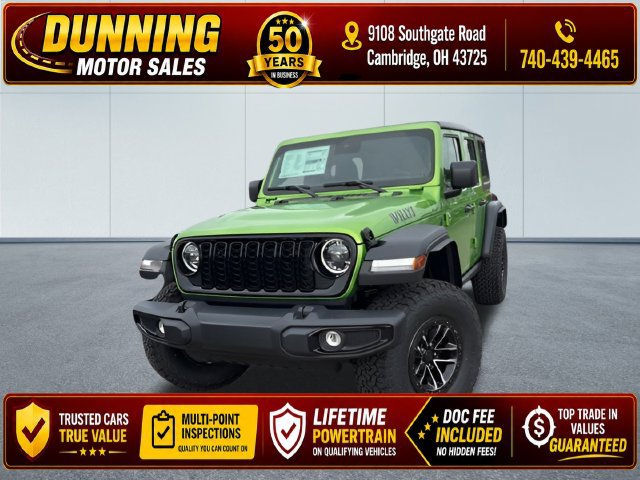 New 2025 Jeep Wrangler Unlimited Sport AWD/4WD image 1