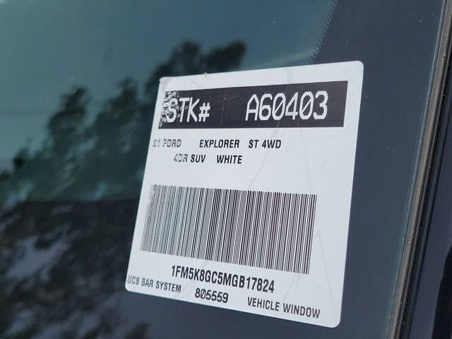 Certified 2021 Ford Explorer ST w/ Equipment Group 401A image 34