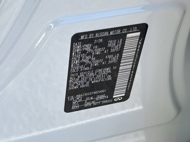 New 2026 INFINITI QX80 Autograph AWD/4WD image 32