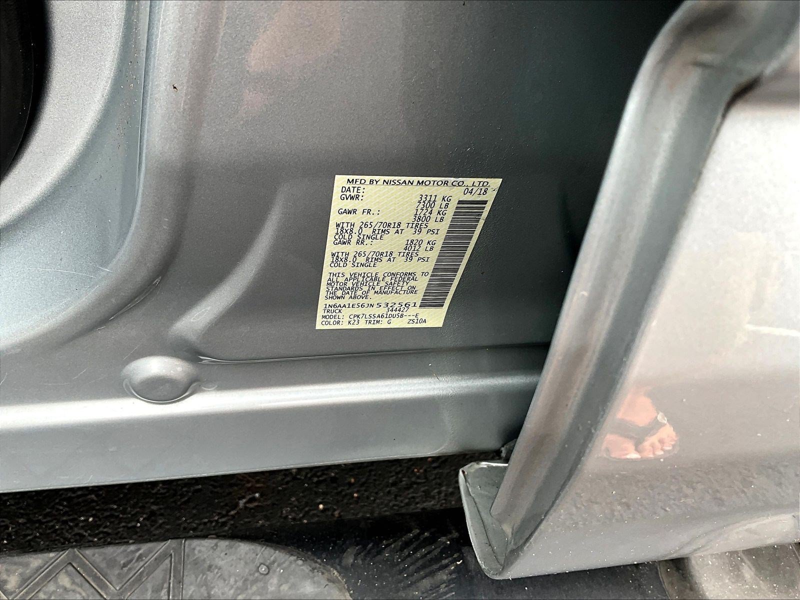 Used 2018 Nissan Titan SV w/ SV Convenience Package AWD/4WD image 17