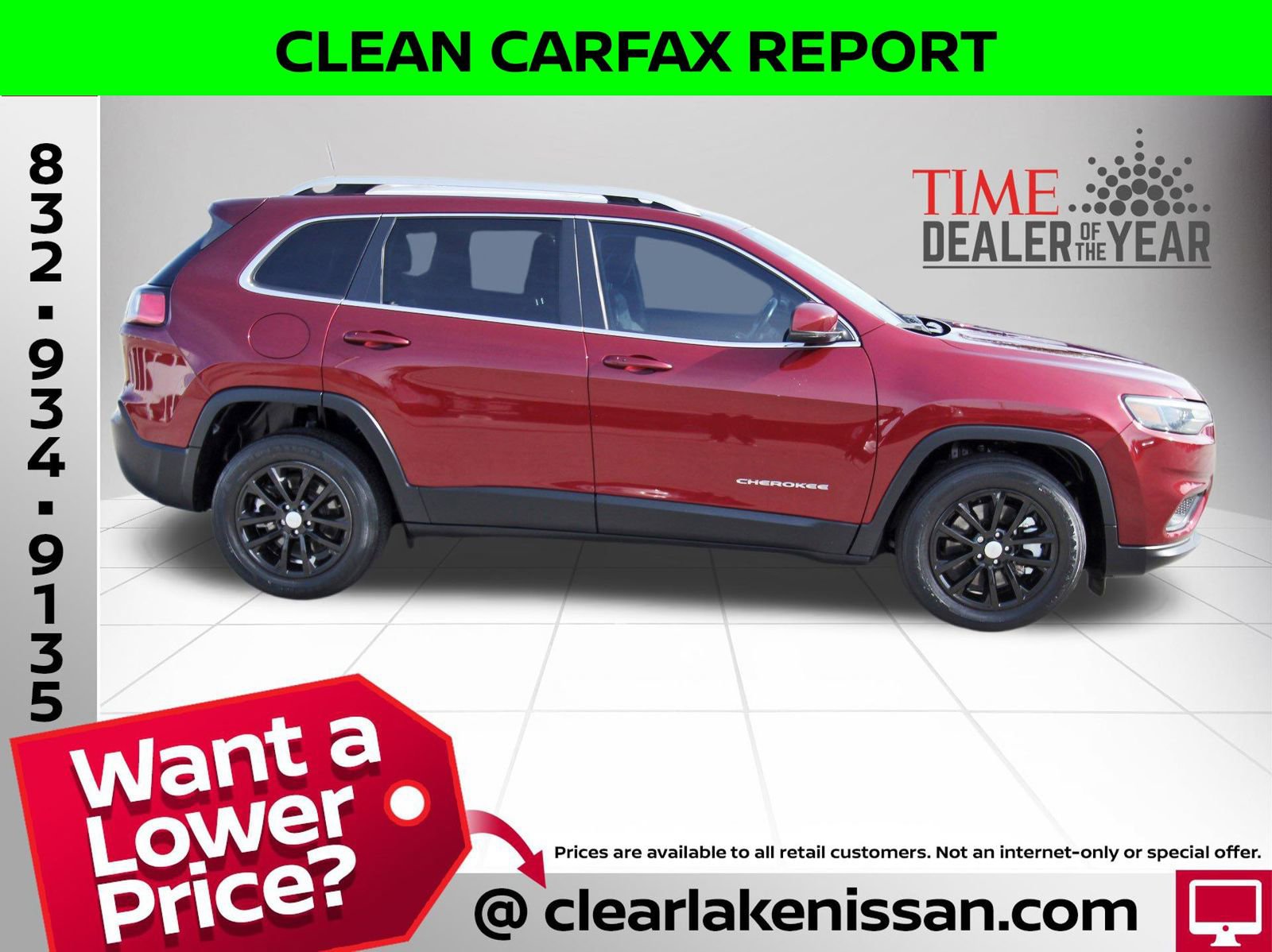 Used 2021 Jeep Cherokee Latitude Lux image 8