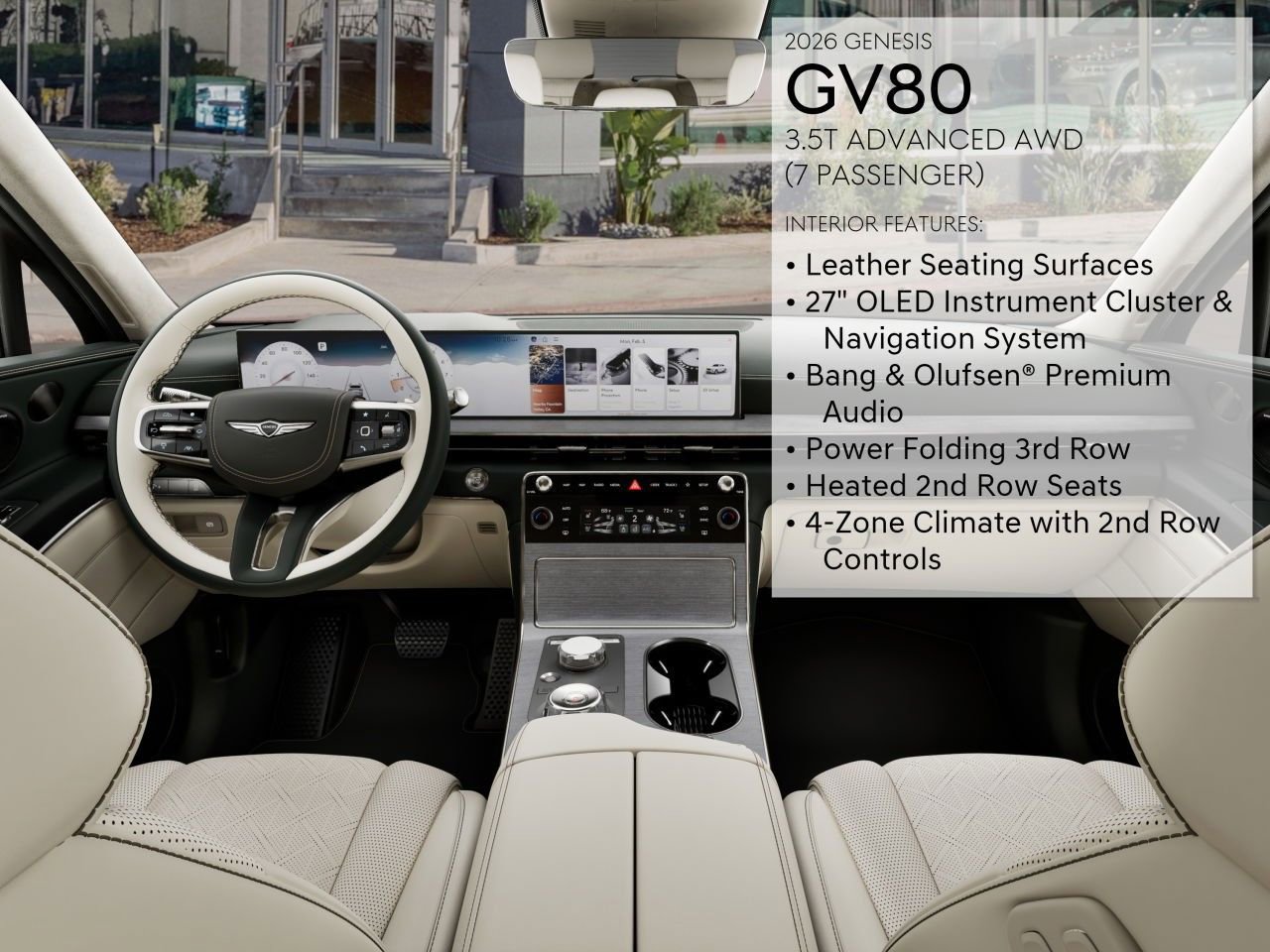 New 2026 Genesis GV80 3.5T Advanced AWD/4WD image 21