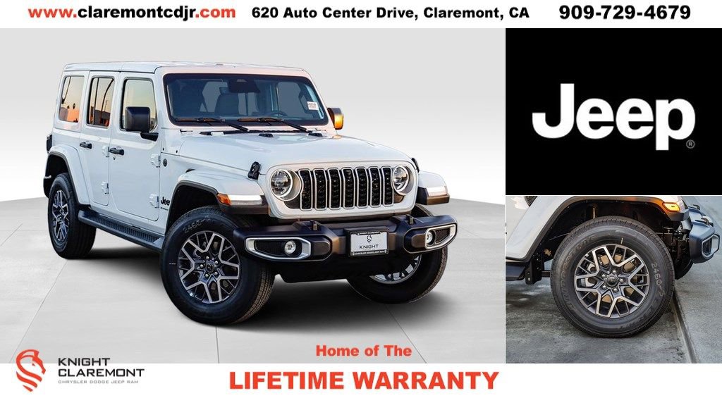 New 2025 Jeep Wrangler Sahara
