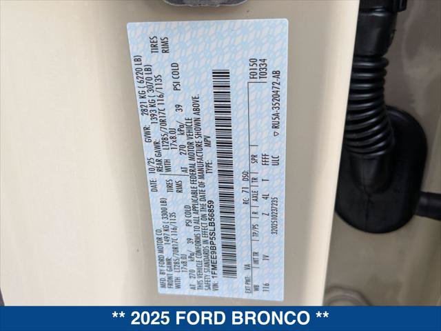New 2025 Ford Bronco Badlands AWD/4WD image 22