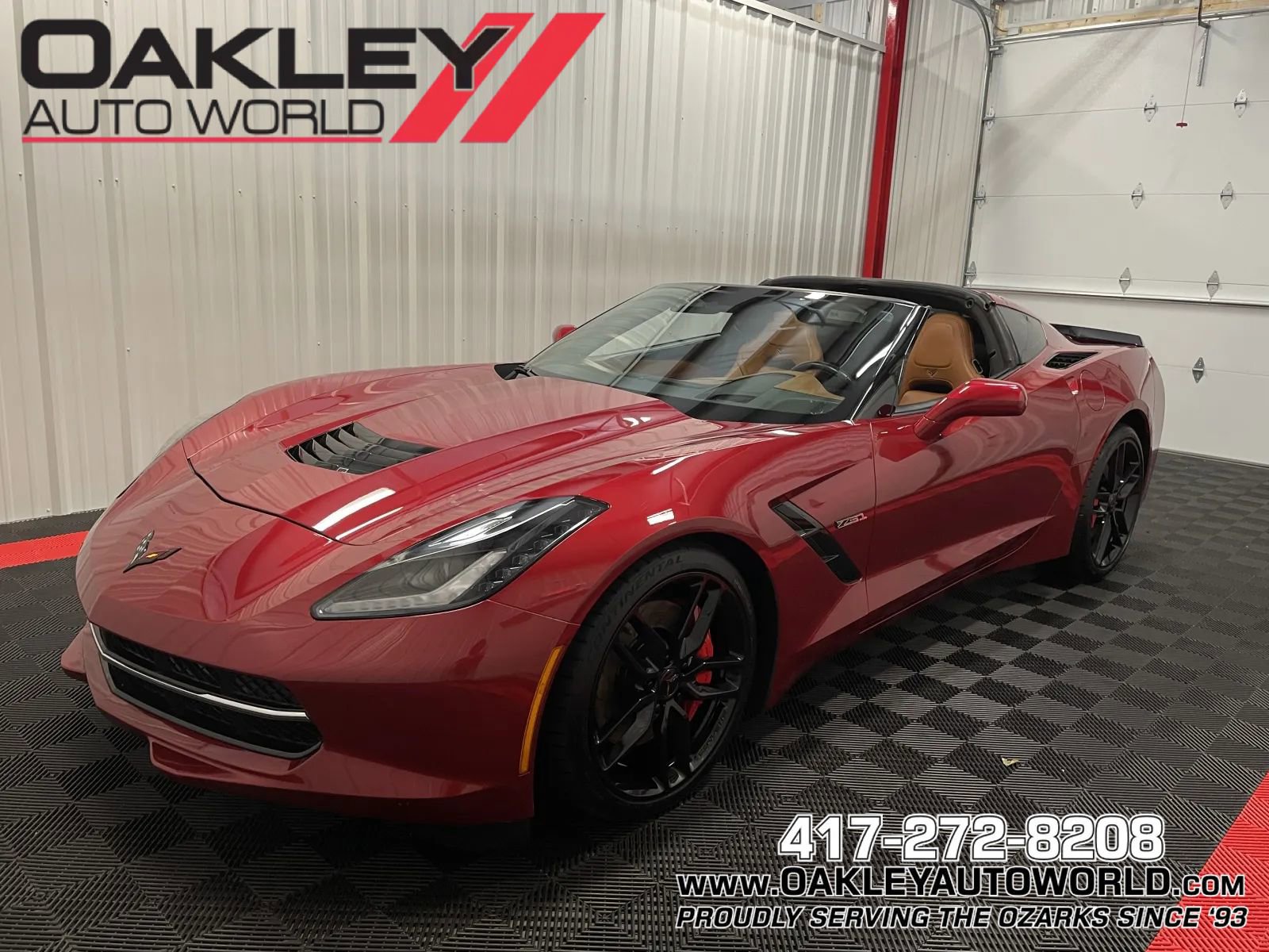 Used 2014 Chevrolet Corvette Stingray Coupe w/ 3LT Preferred Equipment Group RWD image 1