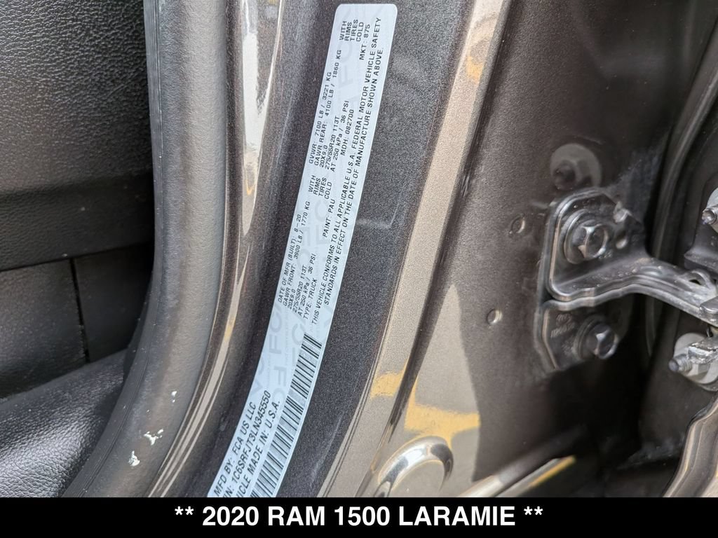 Used 2020 RAM 1500 Laramie AWD/4WD image 32