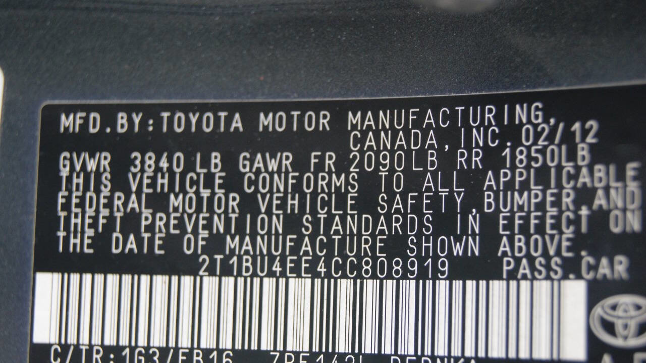 Used 2012 Toyota Corolla LE image 15