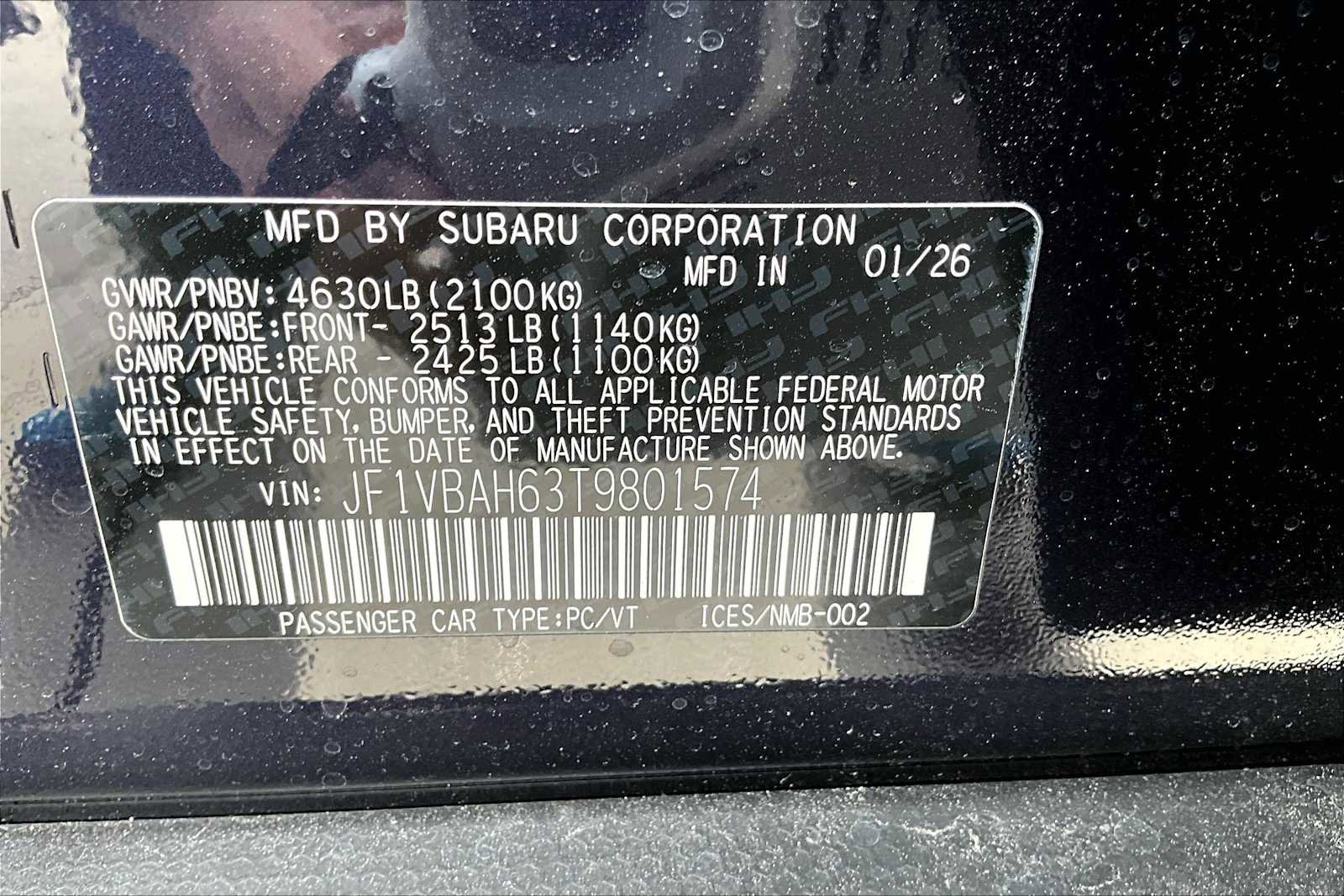 New 2026 Subaru WRX Premium image 18