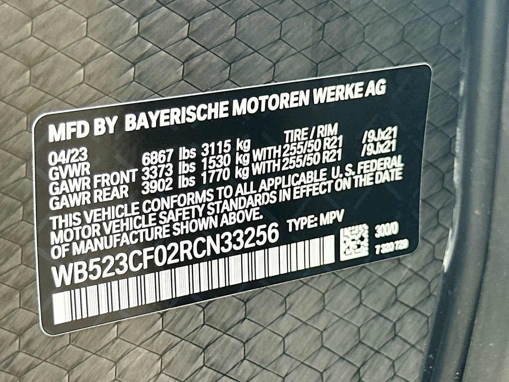 Certified 2024 BMW iX xDrive50 AWD/4WD image 33