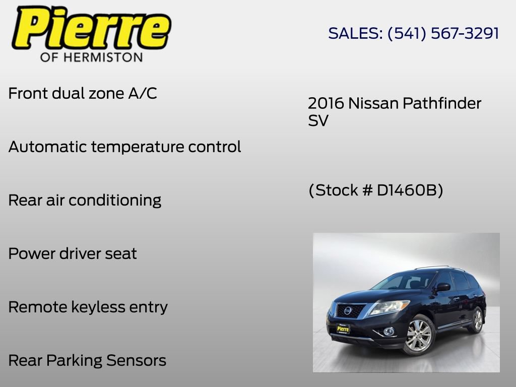 Used 2016 Nissan Pathfinder Platinum AWD/4WD image 6