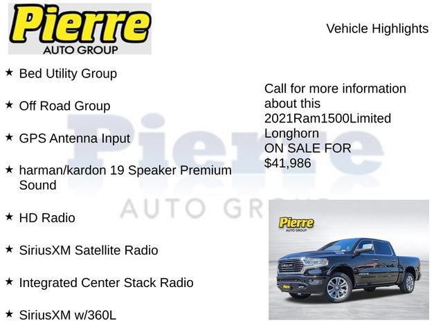 Used 2021 RAM 1500 Limited AWD/4WD image 16