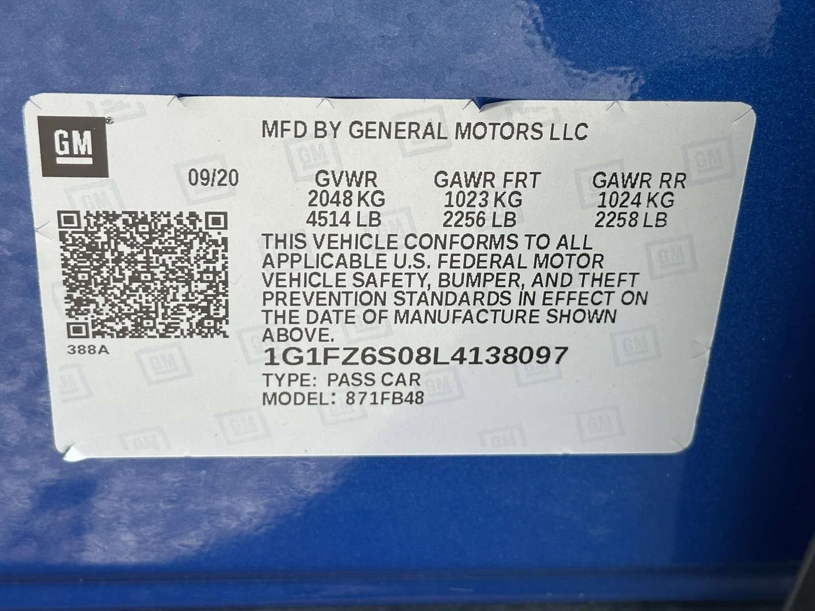 Certified 2020 Chevrolet Bolt Premier w/ Infotainment Package image 28