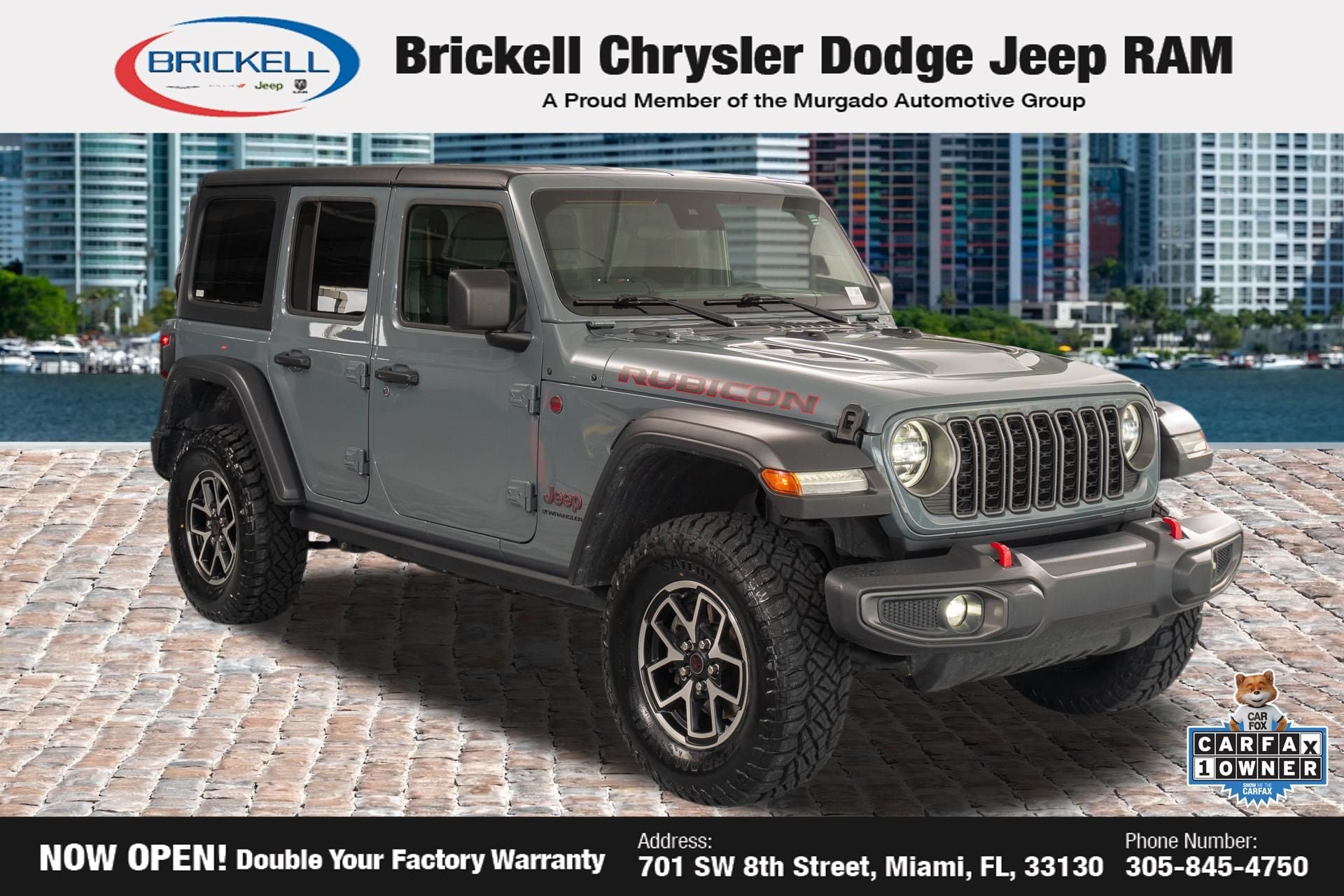 Used 2025 Jeep Wrangler Unlimited Rubicon AWD/4WD image 1