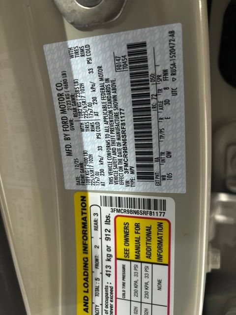 Used 2025 Ford Bronco Sport Big Bend w/ Convenience Package AWD/4WD image 44