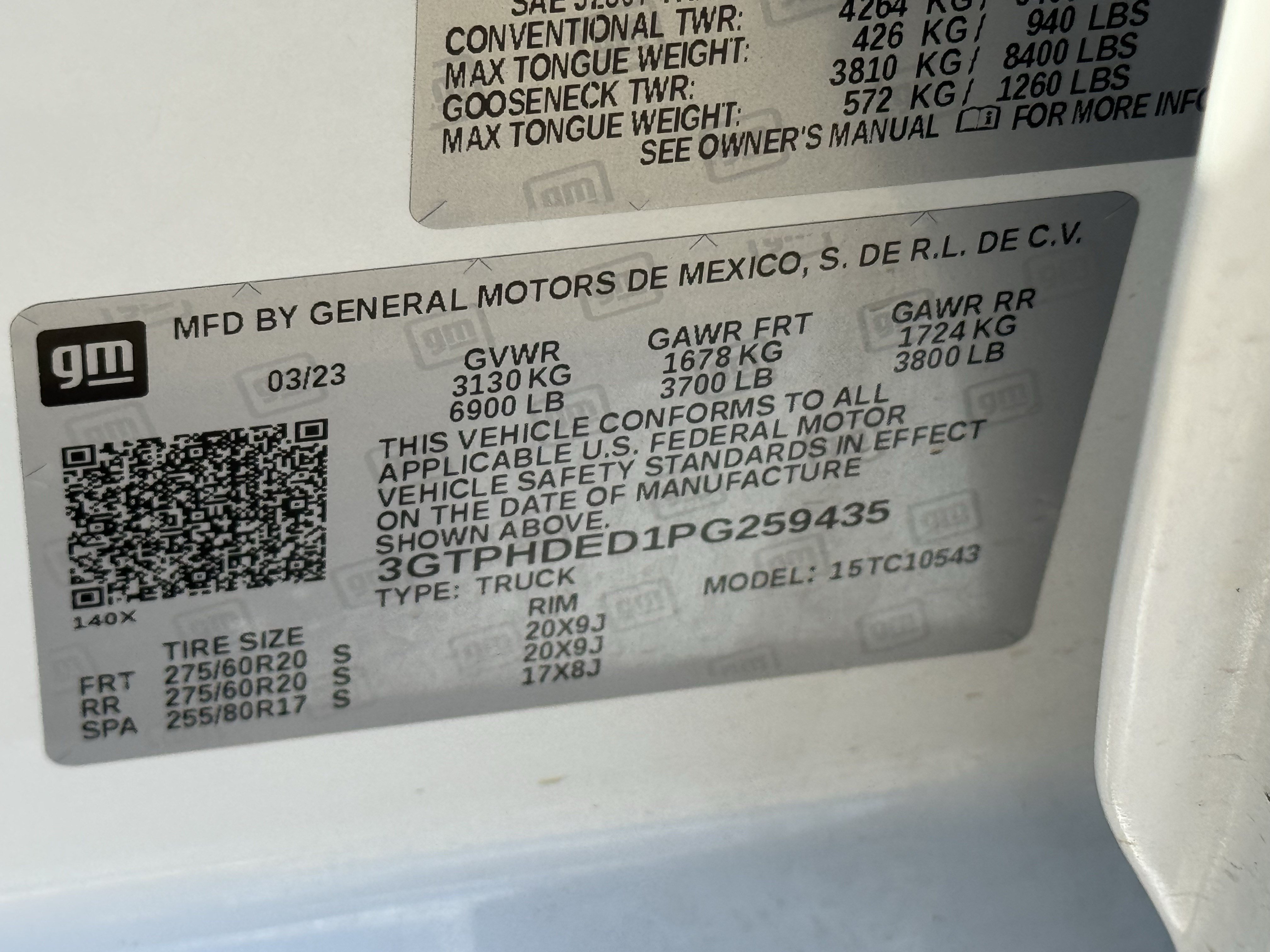 Used 2023 GMC Sierra 1500 SLT RWD image 29