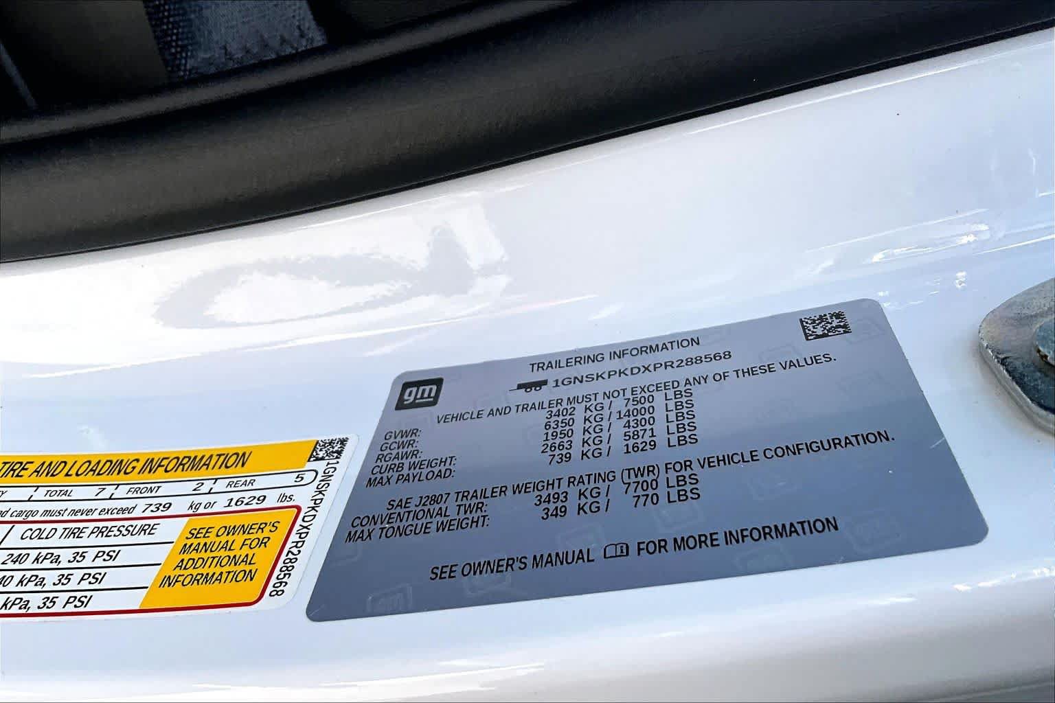 Used 2023 Chevrolet Tahoe Z71 AWD/4WD image 35