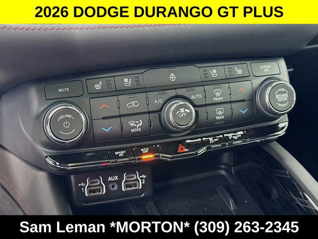 New 2026 Dodge Durango GT AWD/4WD image 16